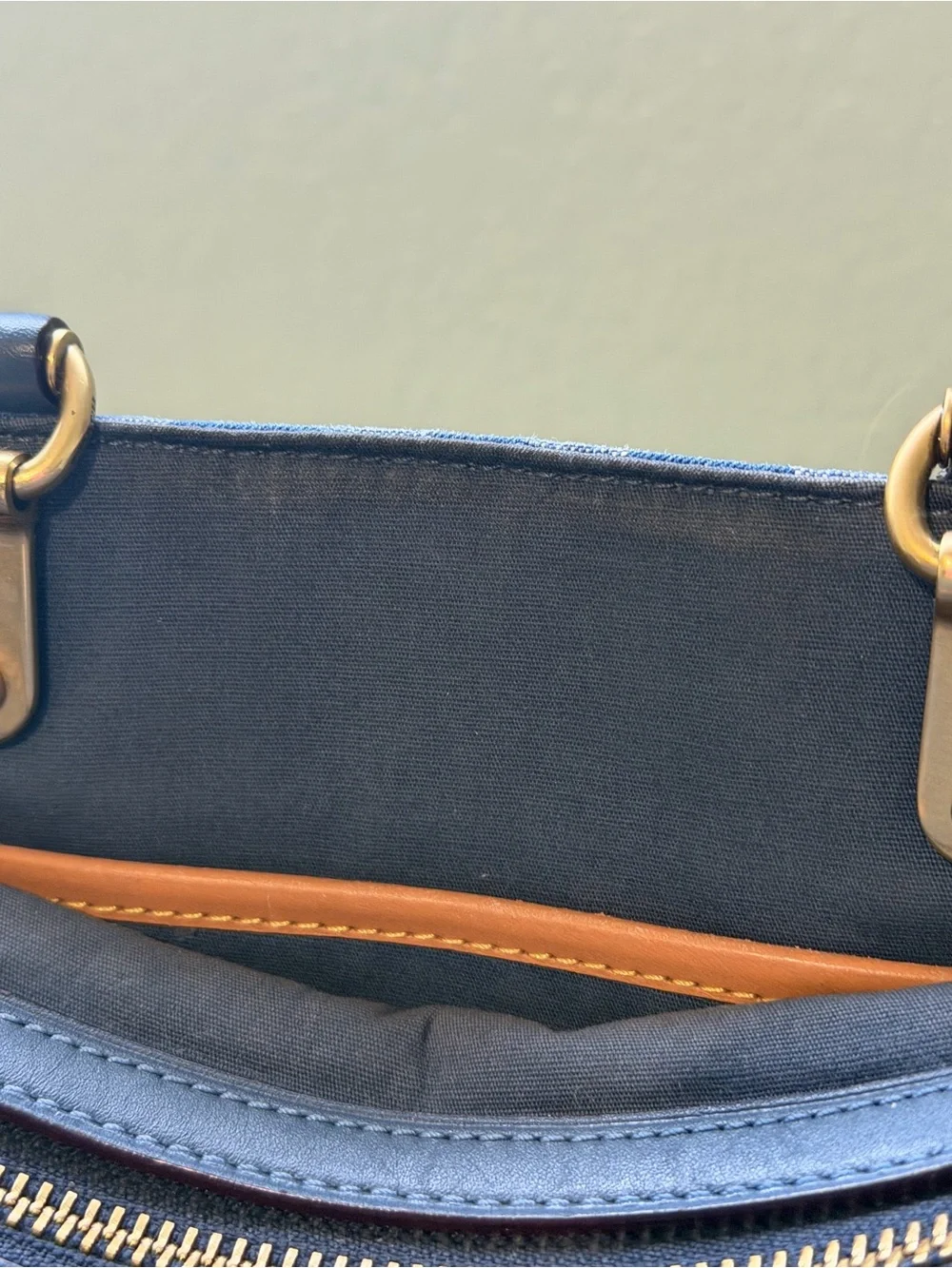 Coach Rogue 25 bag in Signature Denim - Picture 6 of 15